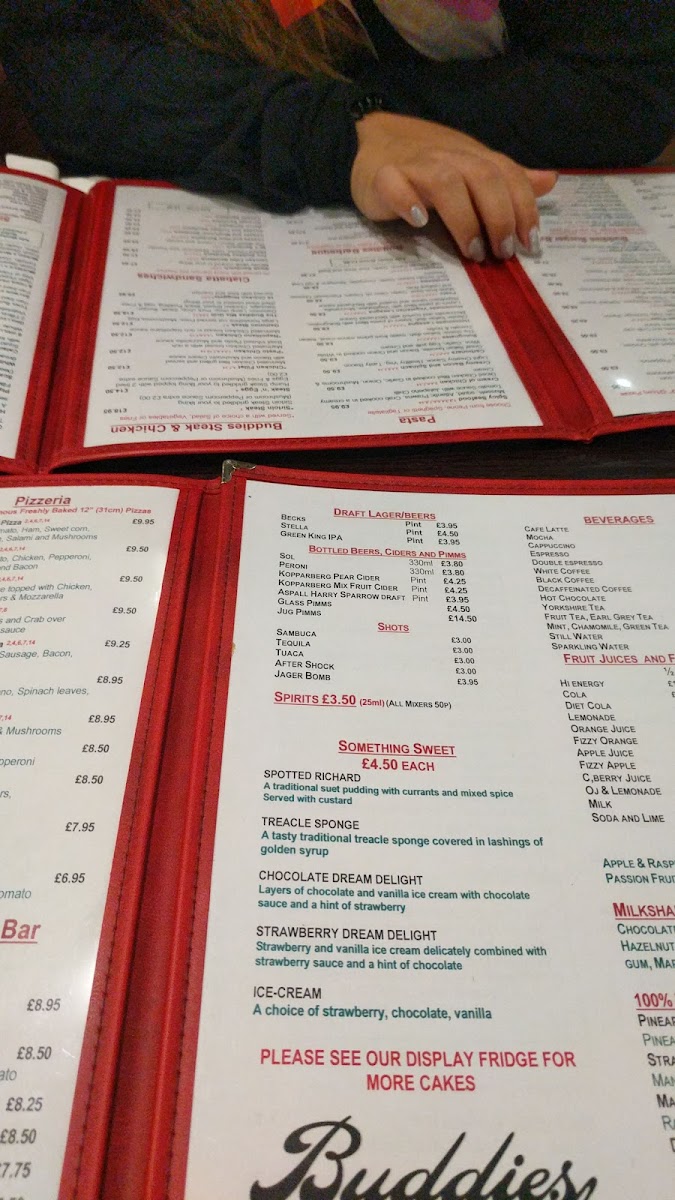 Buddies Fish & Chips Café Menu - Image 5